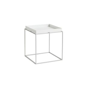 HAY Tray Table Medium 40x40, Silikonebelagt st&aring;lbase 