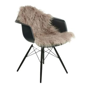 Natures Collection Kr�llet Tibet Lammeskinn