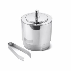 Georg Jensen Manhattan Ice Bucket with Pliers