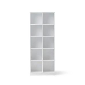 Oliver Furniture Wood Shelf Vertical w. Base (2x5)