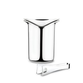 Georg Jensen Wine & Bar Ice Bucket With Tongs 