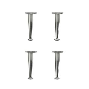 Mistral Metal Legs (4 pcs.) H15 - Brushed Steel