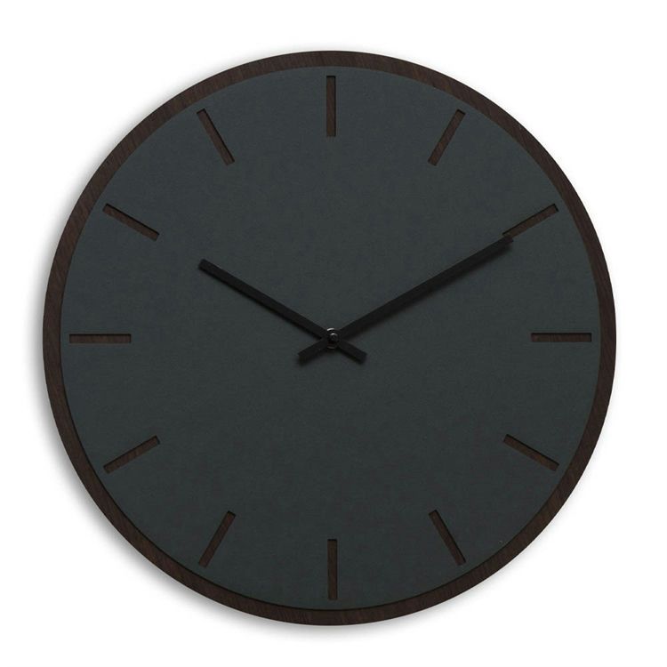Hemverk Wall Clock Conifer Dark Oak | Buy at Interiorshop!