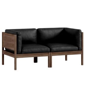 Moebe 2-seters sofa w. Sides Smoked Oak
