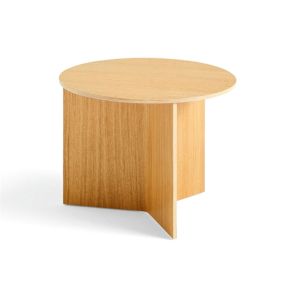 HAY Slit Table Wood Round
