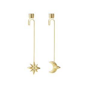 Georg Jensen CC Lyseholdere 2024 Stjerne og Måne (2 stk.)