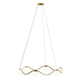 Rebello Decor Circle of Life Chandelier Medium (minimalist canopy)