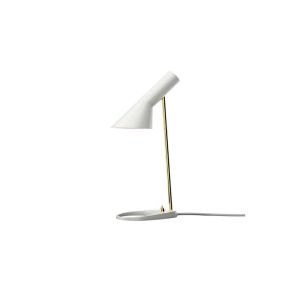 Louis Poulsen AJ Mini jubilæums Bordlampe Matt White/Pale Rose