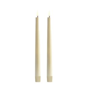 Uyuni Lighting LED Taper Candle Pearl Ivory 2-pack 