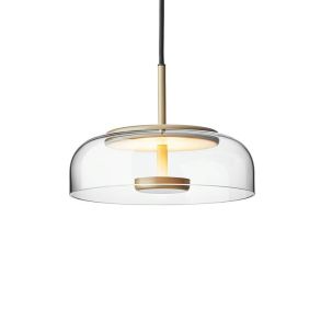 Nuura Blossi 1 Pendant - Nordic Gold/Clear