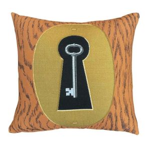 Poulin Design Magritte Cushion - Le Sourire Du Diable**