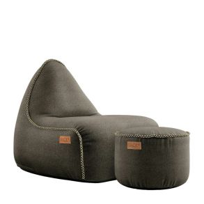 SACKit Canvas Lounge Chair & Pouf