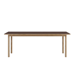 ESSENTIAL OAK Matbord 220x90cm - Espresso