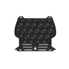 NomadiQ Dutch Pancake Grill Plate Black