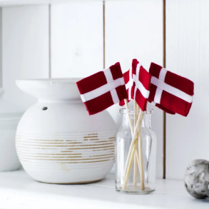 Langkilde & Son Fabric cake flags