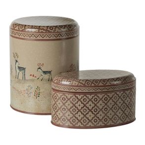 Maileg Metaldåser Winter Wonderland 2 stk.