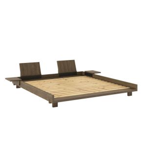Karup Design Social Bed (inkl. 2 Backrest & 2 Side tables) - Carob Brown 106
