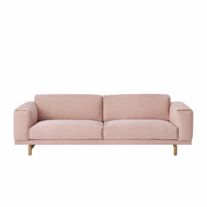 Muuto Rest sofa 3 persons - Pink