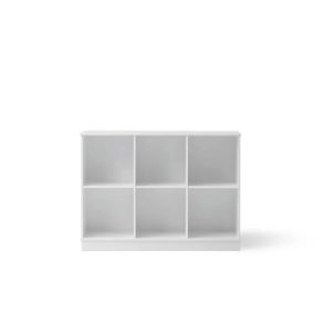 Oliver Furniture Wood Shelving Unit Horizontal with Base (3x2)