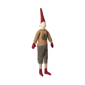 Maileg Nisse Str. 3 Dreng - Bukser & Strikket Sweater