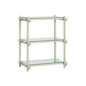 HAY Woody Shelving Smokey Grey Beech Frame Column Low