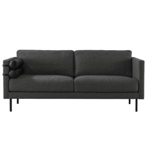 Tidls sofa model Rika - Cyber fabric dark gray