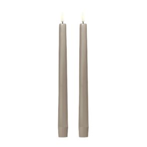 Uyuni Lighting LED Taper Candle Sandstone 2-pack