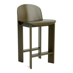 HAY Chisel 35 Bar stool Low w. Backrest