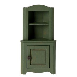 Maileg Mus Hjrneskap - Mrkegrnn