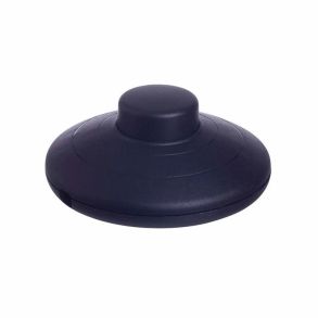 Foot switch Round On/Off Black