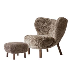 &Tradition Little Petra VB1 Lounge Chair & Puff ATD1