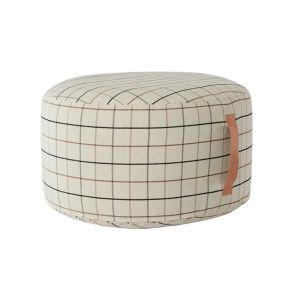 OYOY Grid pouf