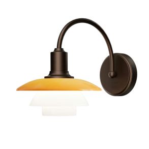 Louis Poulsen PH 2/2 Vegglampe Centenary Edition u. Ledning & u. Knapp