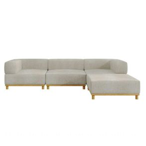 TRIMM Copenhagen AYA 3-Seater Wool Sofa With Chaise Longue