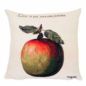 Poulin Magritte pude Ceci nest pas une pomme