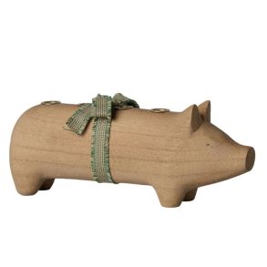 Maileg 2026 Advent Tr�ljusstake Gris Medium