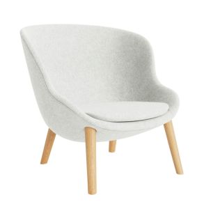 Normann Copenhagen Hyg Lounge Chair Low Oak