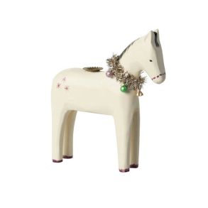 Maileg Wooden Candle Holder Horse