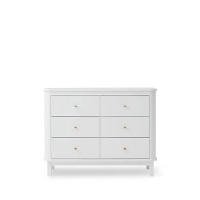 Oliver Furniture Puslekommode, 6 skuffer