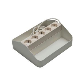 Pedestal Power Tray Double