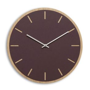 Hemverk Vægur Burgundy Lys Eg