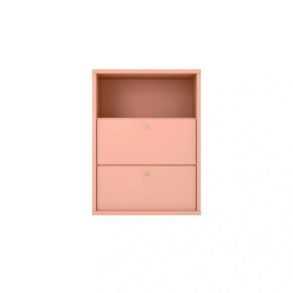 Mistral Module with 2 Drawers & Shelf - Dusty Rose
