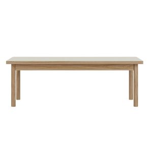 WB Manufaktur ESSENTIAL OAK Sofabord 80x80cm - Mushroom