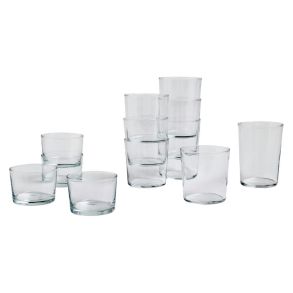 HAY Glass Vannglass (4 stk.) - Clear