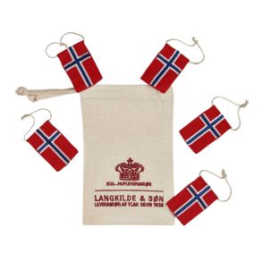Langkilde & S�n Norwegian Decorative Flags 5 pcs.