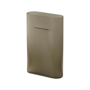 Muuto Ridge Vase Frosted Glass