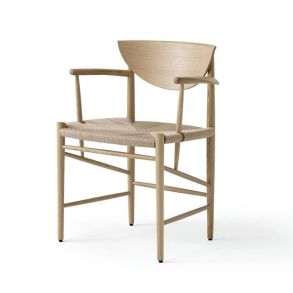 &Tradition Drawn HM4 Spisebordsstol m. Armlæn