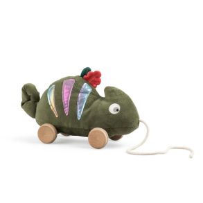 Sebra Carley the Chameleon Pull Toy