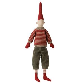 Maileg 2026 Tomte Strl. 3 Pojke - Randig Stickad Tr�ja
