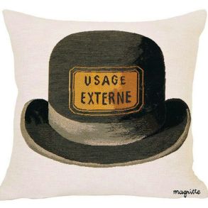 Poulin Design Magritte Kuddfodral - Le Bouchon Depouvante (1966)